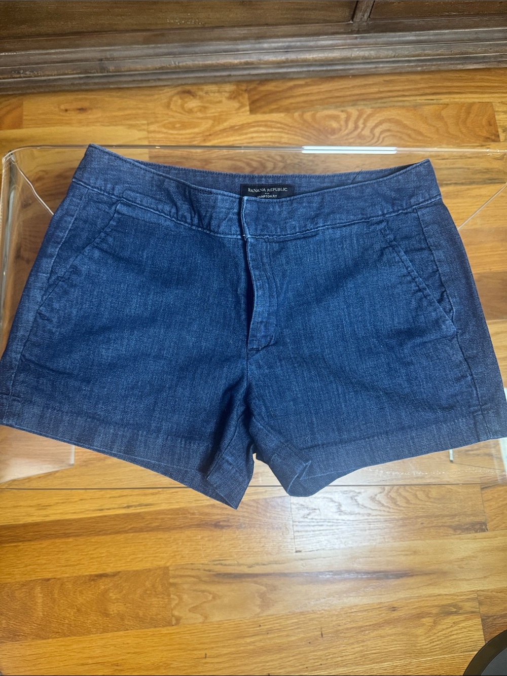 Banana Republic Dark Indigo Denim Shorts